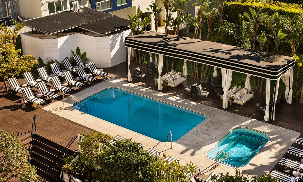Poolside Dining at The Eden